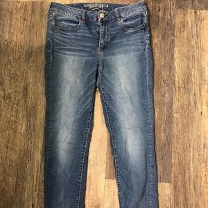 American Eagle Dark Blue Skinny Jeans